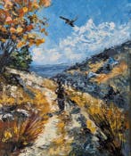 Angela Guchko - Passeio nas montanhas