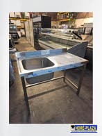 RVS Spoeltafel | 1 Bak + Rechts Drainblad, Nieuw zonder verpakking