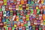 JigSaw Soda Cans Blikjes Legpuzzel 1000 Stukjes Puzzel 50..., Verzenden, Nieuw