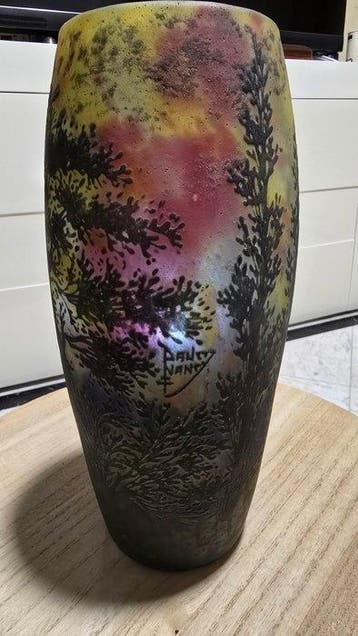 Daum - Vaas - Glas, Antiek en Kunst
