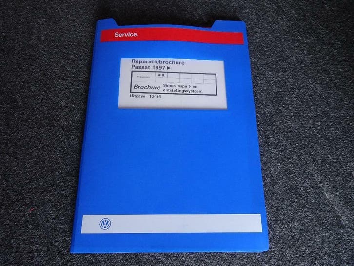 1997 Volkswagen Passat reparatiebrochure Simos systeem, Auto diversen, Handleidingen en Instructieboekjes, Verzenden