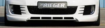 Rieger spoilerlip | geschikt voor VW Golf 6 VI GTI / GTD 200, Verzenden, Nieuw, Volkswagen
