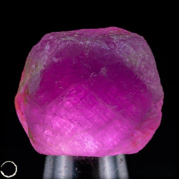 Natuurlijke zeldzame Padparadscha-saffier – Ruwe kristal met