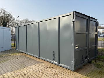 Opslagcontainer 20FT met loopdeur en slede, Zakelijke goederen, Machines en Bouw | Keten en Containers, Ophalen of Verzenden