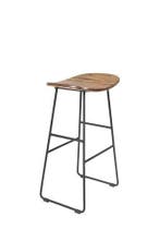 Counter Barkruk - 65 cm - Merel - Naturel - House of Rebels, Verzenden, Nieuw