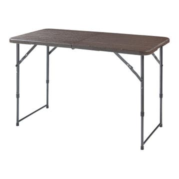Tuintafel Adelfia klaptafel verstelbaar 120x60x54/74/90 cm h, Verzenden, Nieuw