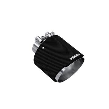 MBRP Universal Carbon Fiber Tip 2.5in ID / 5in OD Out /, Auto-onderdelen, Ophalen of Verzenden, Nieuw