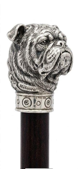 Wandelstok - .800 zilver - Argento 800, Antiek en Kunst, Curiosa en Brocante