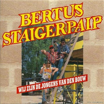 cd single card - Bertus Staigerpaip - Wij Zijn De Jongens..., Verzenden, Zo goed als nieuw, Nederlandstalig