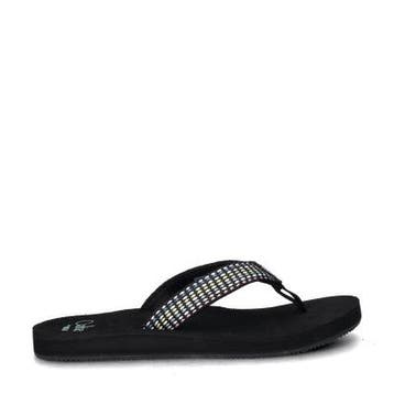 Reef Baja Elena slippers voor dames in het Zwart, Slippers, Verzenden, Zwart, Nieuw