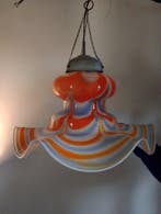 Plafondlamp - Glas, Antiek en Kunst, Antiek | Lampen