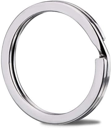 Sleutelringen 30mm plat – 100 stuks, Verzenden, Nieuw