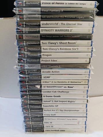 Sony - PlayStation 2 - PS2 Games Collection PAL ITA CIB – 25, Nieuw