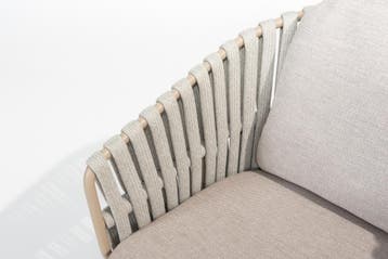 Prado Eva dining tuinset 130xH75 cm rond 5 delig keramiek, Ophalen of Verzenden, Nieuw