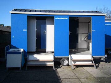 toiletwagen wc wagen plaszuil, Verzenden, Zo goed als nieuw