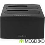 Nedis Docking Station voor Harde Schijf USB 3.2 Gen1 2.5/3.5, Computers en Software, Harde schijven, Verzenden, Nieuw, Nedis
