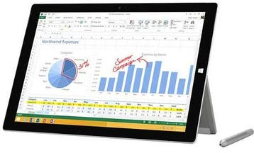 Microsoft Surface Pro 3 | i5 | 12 4 GB | 128 GB SSD | Gr..., Ophalen of Verzenden, Gebruikt