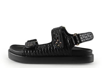 Sacha Sandalen in maat 38 Zwart, Verzenden, Zwart, Sandalen of Muiltjes, Zo goed als nieuw
