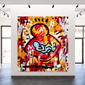 LACRISS (1990) - Madre Figlio - Lacriss X Haring - XL