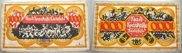 1000 Mark 1922-12-15 Stadtsparkasse Bielefeld, Verzenden