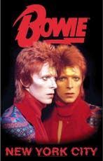 David Bowie - New York City - Textielposter off. merchandise, Ophalen of Verzenden, Nieuw, Poster, Artwork of Schilderij