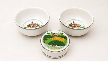 Villeroy & Boch - 2 Bols saladiers et 1 Boîte « Design Naïf, Antiek en Kunst