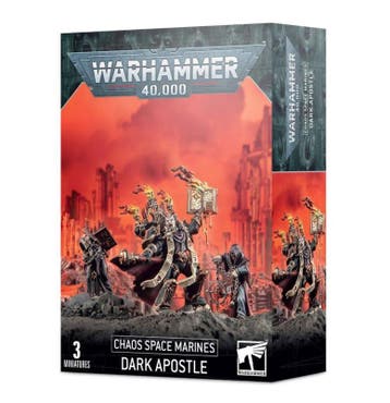 Chaos Space Marines Dark Apostle (Warhammer 40.000 nieuw), Ophalen of Verzenden, Nieuw