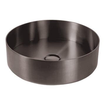 Waskom Lanesto Vanity 40x11,5 cm Gunmetal (excl kraan incl, Ophalen of Verzenden, Nieuw