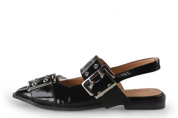 Nelson Ballerinas in maat 38 Zwart, Verzenden, Zwart, Ballerina's, Zo goed als nieuw