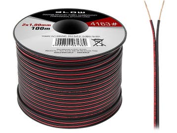 kabel 2 x 1.00 mm2 rol van 100 meter, Ophalen of Verzenden, Nieuw