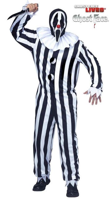 Ghost Face® Scream Clown Kostuum, Verzenden, Nieuw, Feestartikel