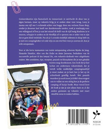 Het grote vakantie doeboek voor uitgebluste ouders, Boeken, Verzenden, Zo goed als nieuw, Nynke de Jong