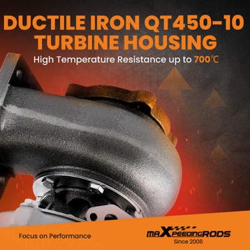 GT30 GT3037 GT3076 turbo 500+pk T3 met externe wastegate..., Verzenden, Nieuw, Universele onderdelen