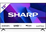 Sharp Aquos 70FN2EA - 70 inch - 4K LED - Android-TV - Google, Verzenden, Zo goed als nieuw, Sharp