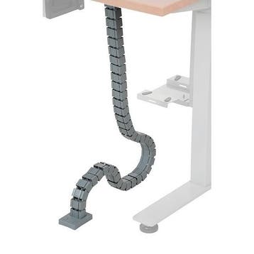 Verticaal kabelkanaal aluminium | Lengte 125cm Luxus, Verzenden, Nieuw in verpakking