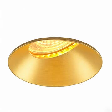 Kantelbare aluminium trimless inbouwspot messing, Sanaz, Ophalen of Verzenden, Nieuw