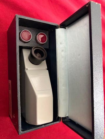 analoge refractometer voor gemmologie - Euromex RF.5381 -, Verzamelen