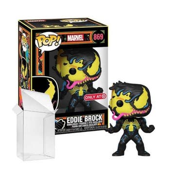 Funko Pop! Marvel - Eddie Brock #869 Black Light Target, Verzenden, Nieuw