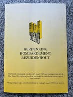 Herdenking bombardement Bezuidenhout (Den Haag), Boeken, Verzenden, 20e eeuw of later, Gelezen