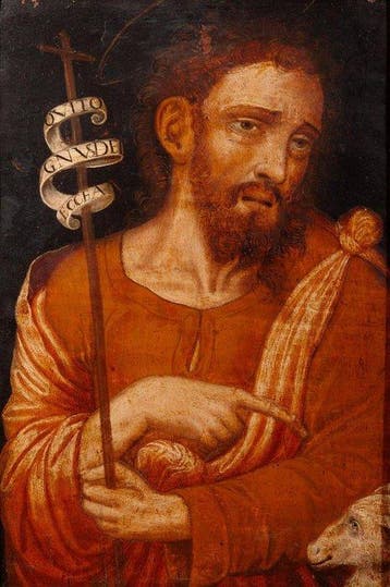 Valencianische Schule (XVI) - Johannes der Täufer