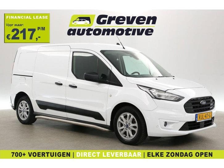 Ford Transit Connect 1.5 EcoBlue L2 100PK | 3 Zits | Airco, Auto's, Bestelauto's, Handgeschakeld, Diesel, Wit, Euro 6, Ford