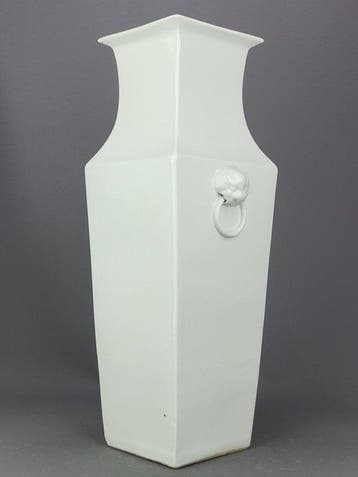 Vaas - Porselein - China - Grote Blanc de Chine-vaas