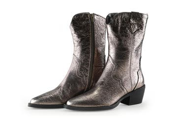 Vivian ray Cowboy laarzen in maat 37 Zilver, Overige kleuren, Verzenden, Vivian ray, Zo goed als nieuw