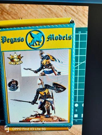 Pegaso Models, Alhambra - Action figure Cavaliere medievale, Nieuw