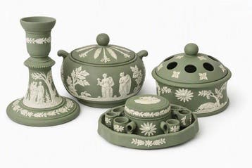 Wedgwood - Doos (13) - Biscuit porselein - Lot Wedgwood, Antiek en Kunst