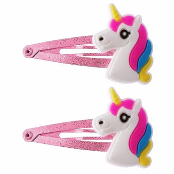 Fako Fashion - Haarspeldjes Glitter Eenhoorn / Unicorn -, Verzenden, Nieuw