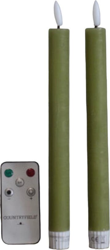 Countryfield LED-kaarsen met afstandsbediening Lyon (Set, Ophalen of Verzenden, Zo goed als nieuw
