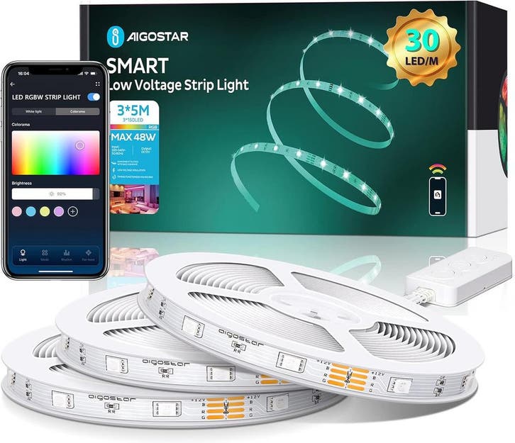 Led strip - Ledstrip - 15 meter - RGB - Aigostar, Huis en Inrichting, Lampen | Overige, Zo goed als nieuw, Verzenden