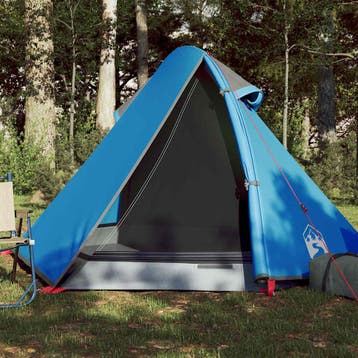 vidaXL Koepeltent 2-persoons waterdicht blauw, Verzenden, Nieuw, Tot en met 2