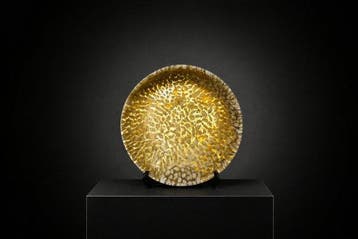 Replica van een oude Romein Glas millefiori schaal